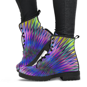 Psychedelic Violet Boots