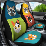 Cat Lover Car Seat Covers