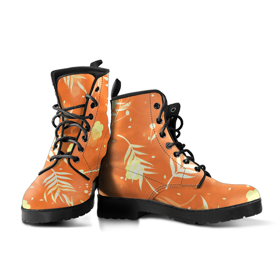 Orange Floral V3 Boots