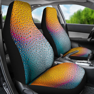Raindrops Car Seat Covers