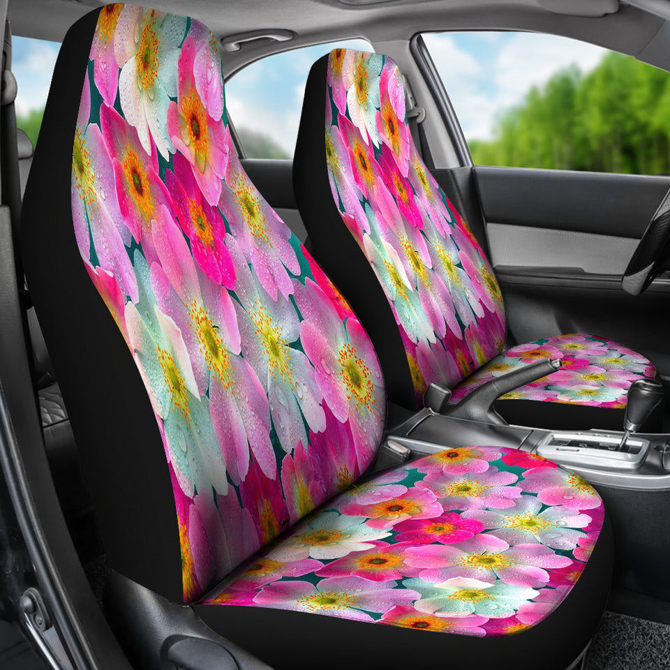 Bright Flowers Car Seat Covers