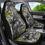 Gray Dragonfly Car Seat Covers