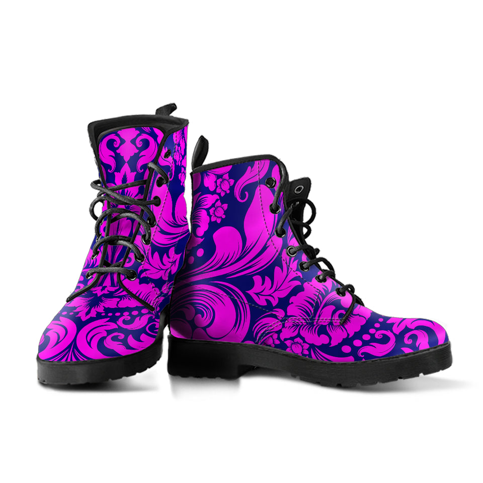 Damask Psychedelic Boots