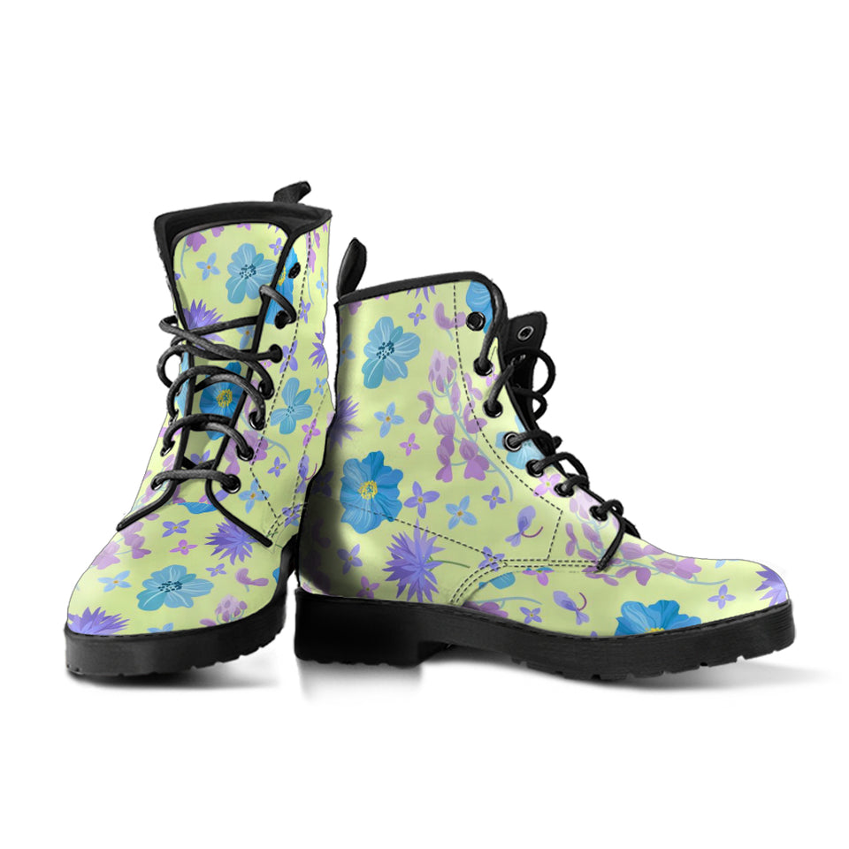 Seamless Floral Boots