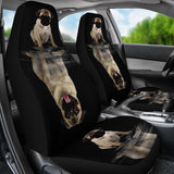 Cute Pug Car Seat Covers