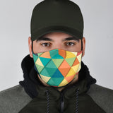 Colored Tiles Face Mask