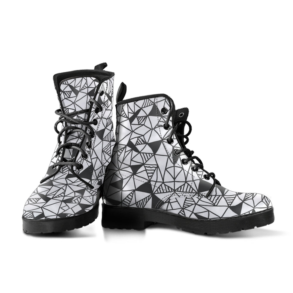 Abstract Geometrical Web Boots