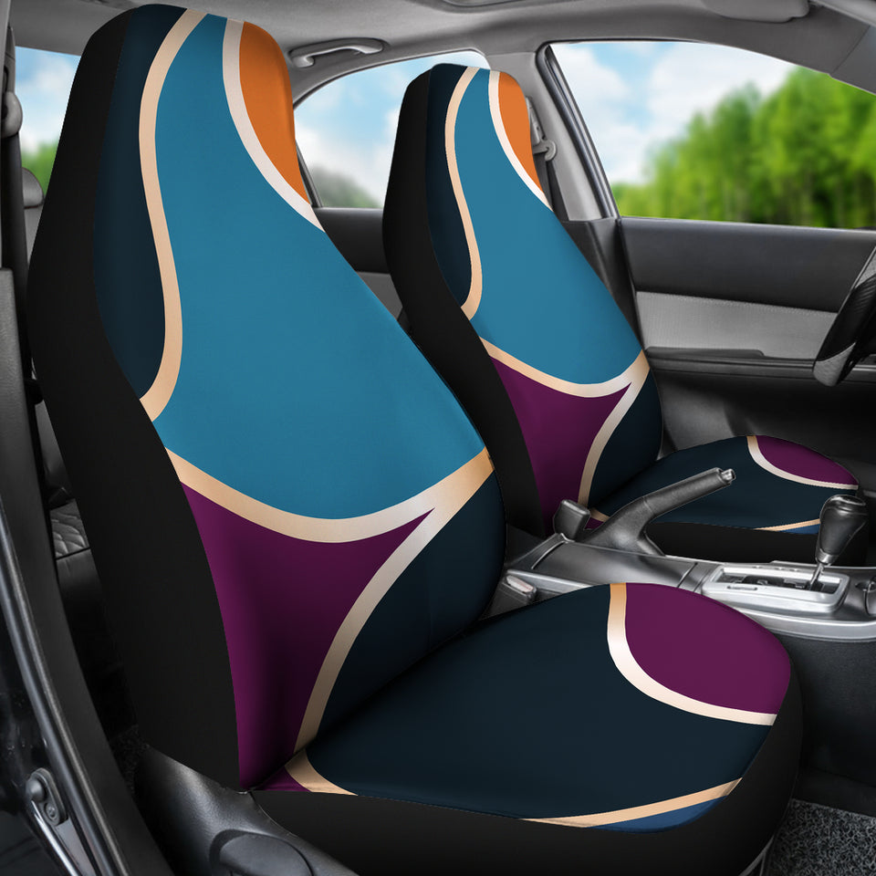 Abstract Shapes Car Seat Covers