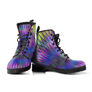 Psychedelic Violet Boots