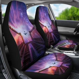 Travelling Galaxy Car Seat Covers