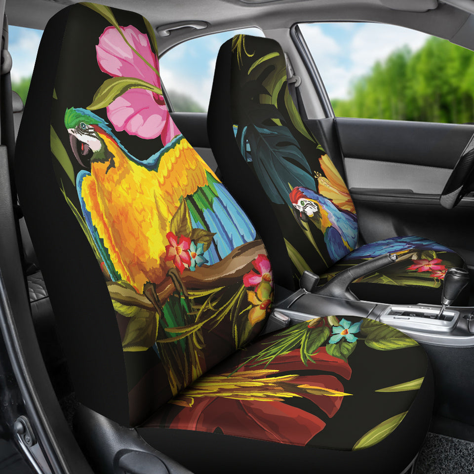 Tropical Parrot Car Seat Covers