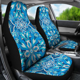 Blue Magical Mandala Car Seat Covers