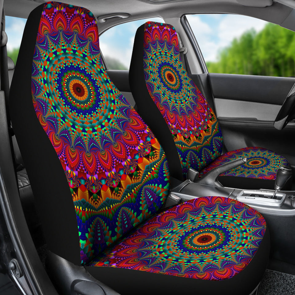 Kaleidoscope Mandala Car Seat Covers