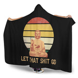 Vintage Buddha Hooded Blanket
