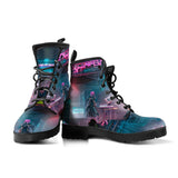 Cyberpunk Neon Concert Boots