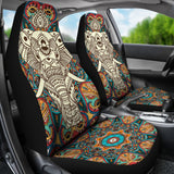 Boho Mandala Elephant Car Seat Covers