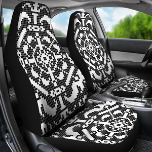 Pixelated Car Seat Covers