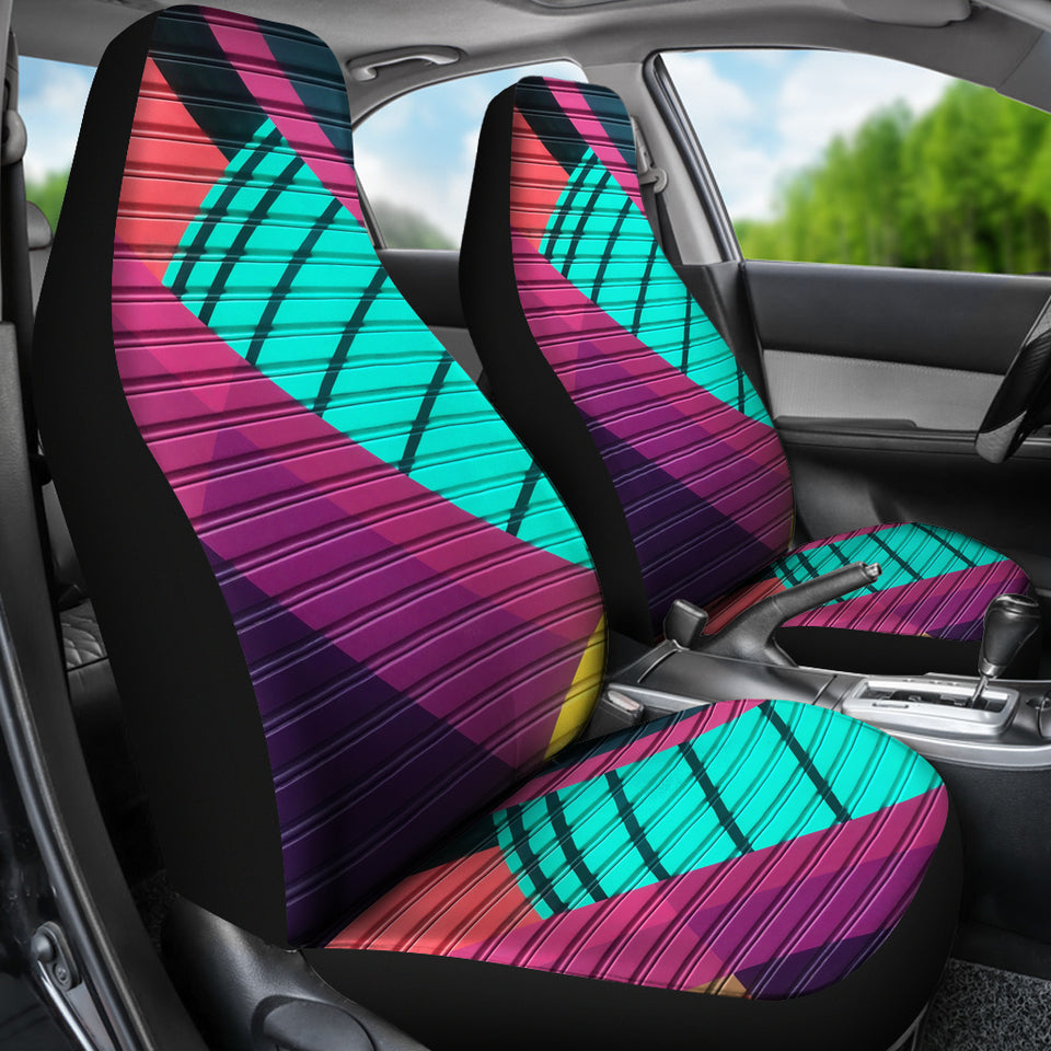 Retro Abstract Car Seat Covers