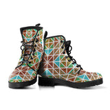 Mosaic Tiles 3 Leather Boots