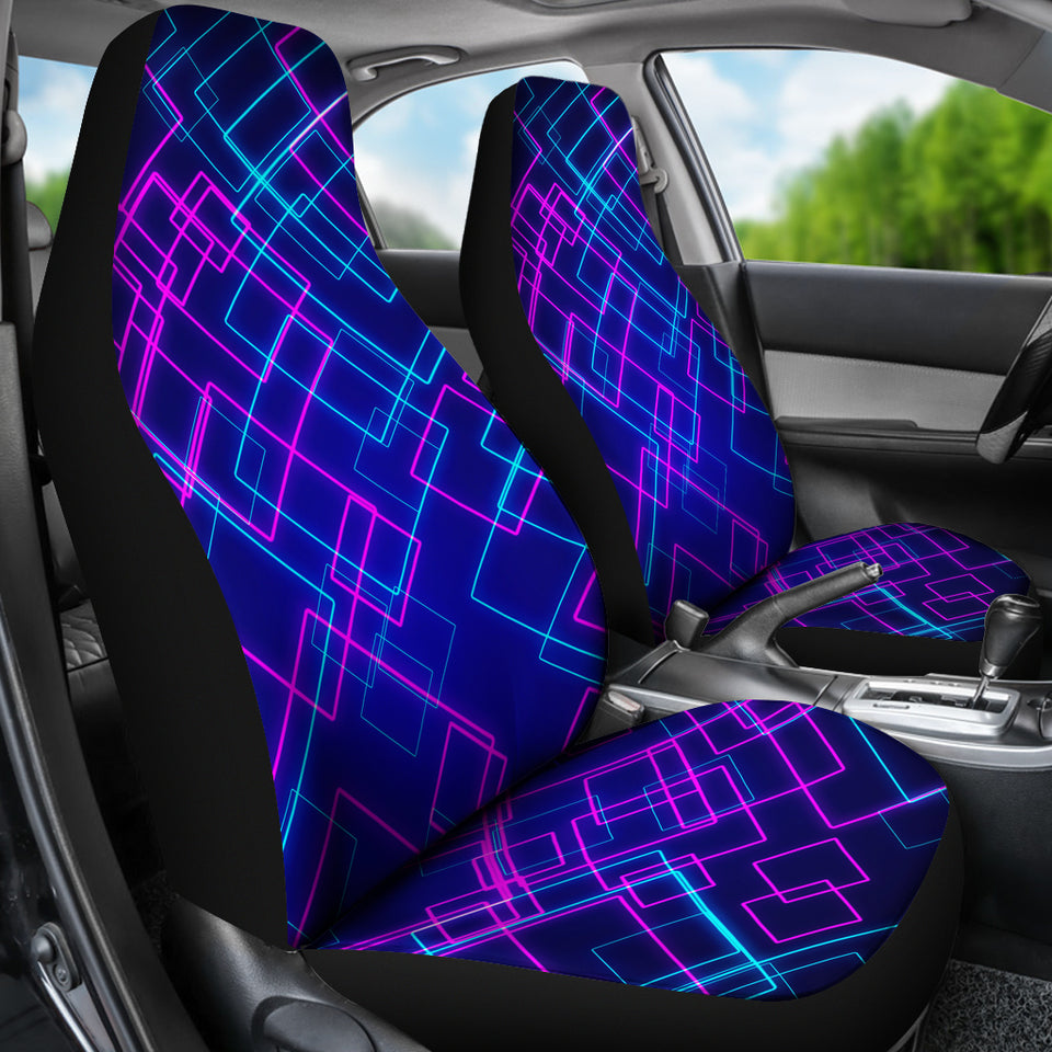 Neon Lights Car Seat Covers