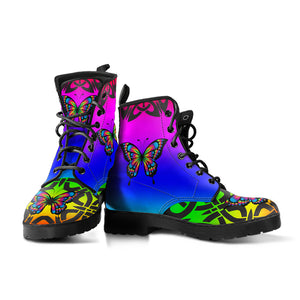 Mandala Butterfly Boots