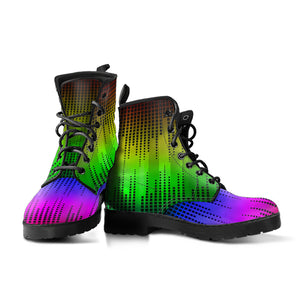 Rainbow Dotted Boots