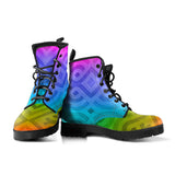 Rainbow Pattern Boots