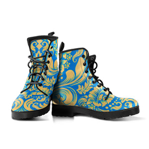 Damask Psychedelic Boots
