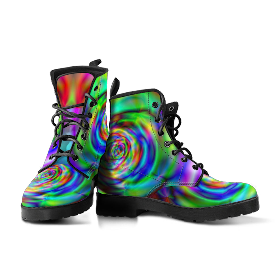 Psychedelic Rose Boots