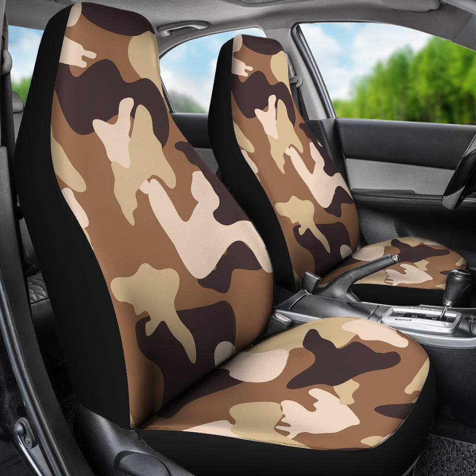 Brown Camo Car Seat Covers