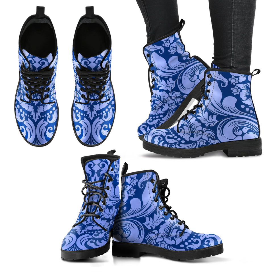 Damask Floral Boots