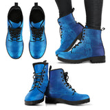 Blue Abstract V1 Boots