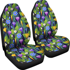 Flower Vintage Car Seat Covers