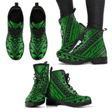 Green Maori Boots