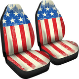 American Flag Car Seat Covers