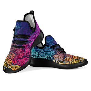 Wavy Rainbow Sneakers