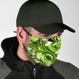 Abstract Fractal Face Mask