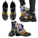 Abstract Art Paint Boots