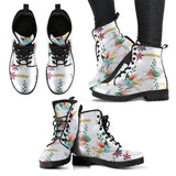 Floral Doodle Boots