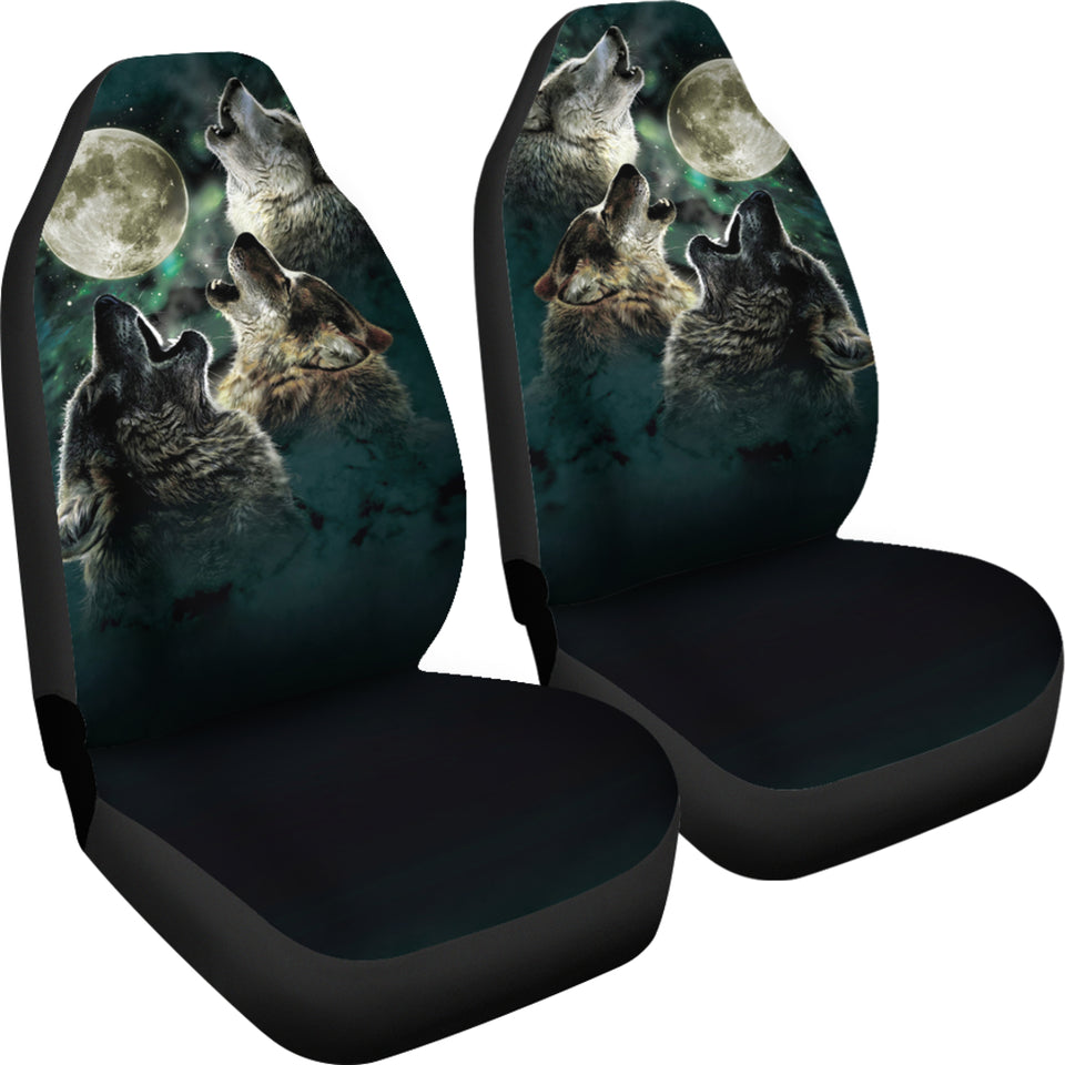 Wolf Moon Car Seat Covers