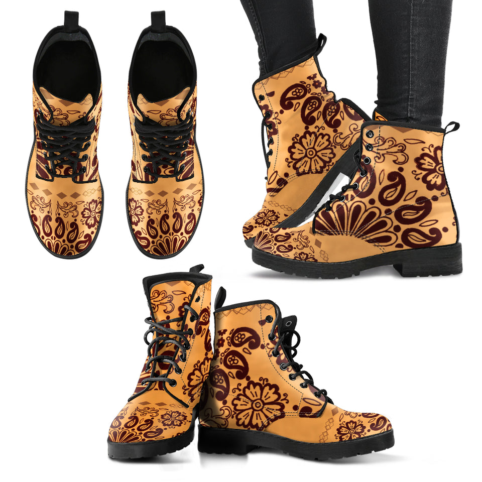 Rustic Mandala Boots