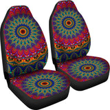 Kaleidoscope Mandala Car Seat Covers