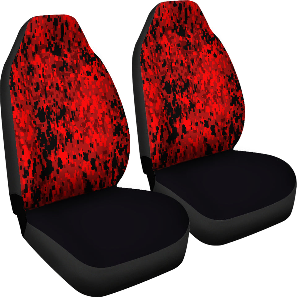 Red Black Car Seat Covers