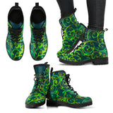 Abstract Floral Seamless Boots