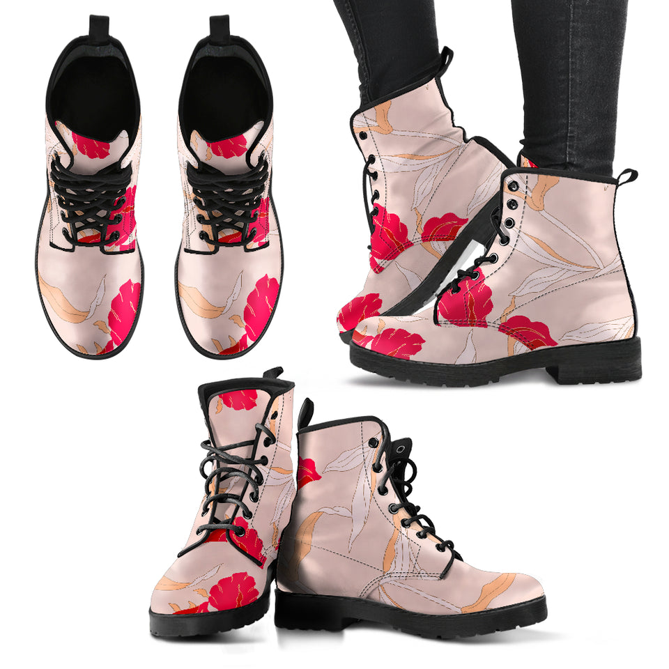 Cherry Floral Boots