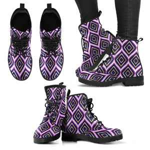 Psychedelic Diamond Boots