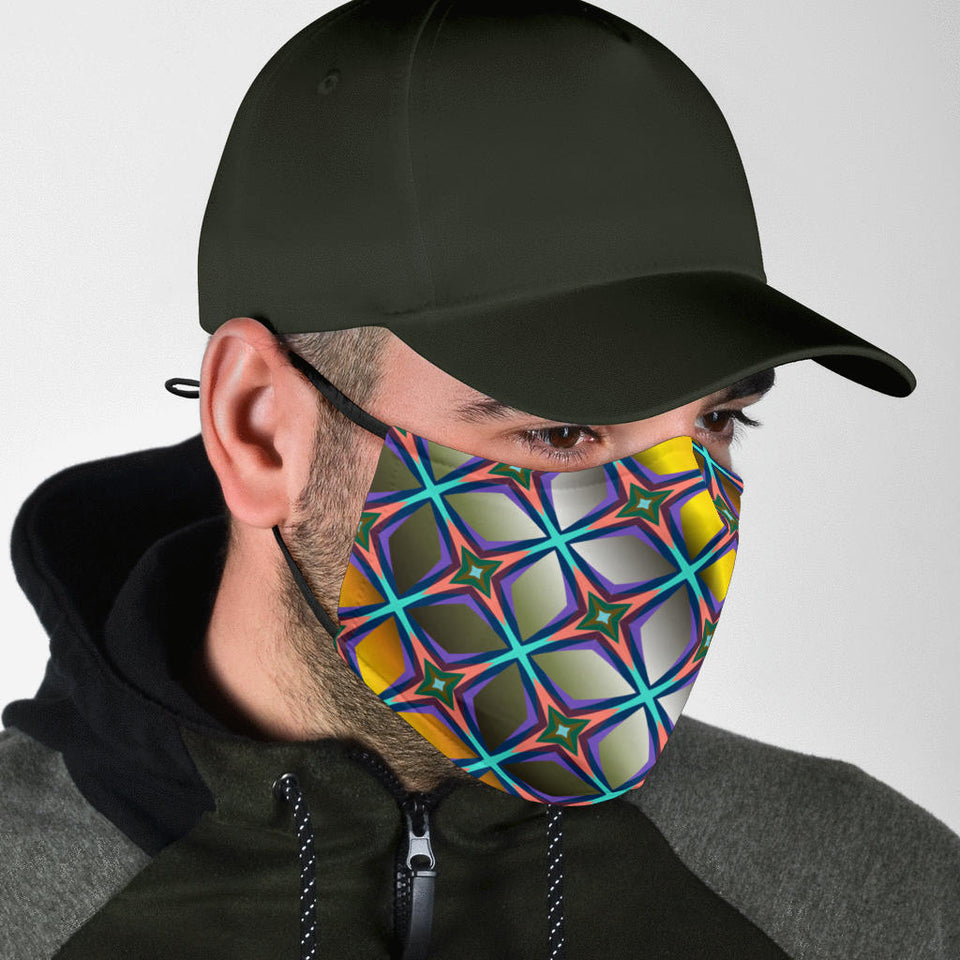 Abstract Pattern Face Mask