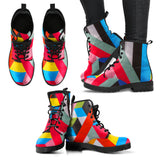Colorful Cubism Boots