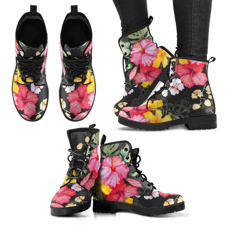 Royal Floral Boots