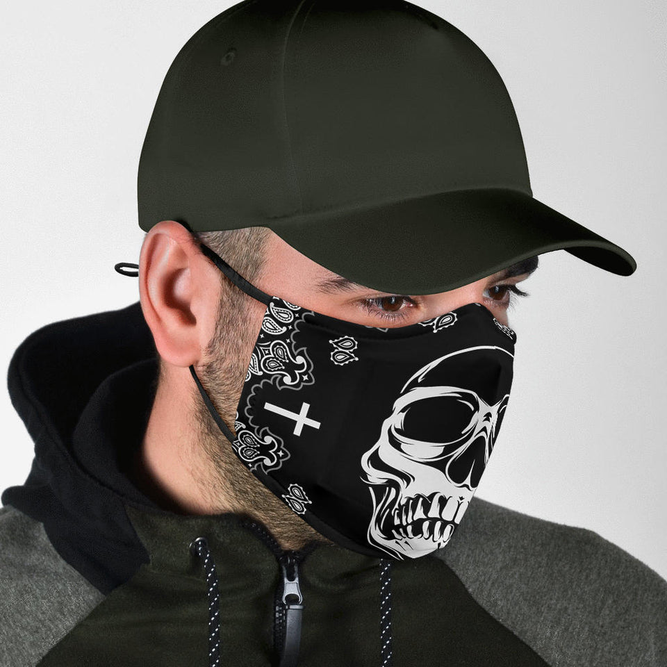 Bandana Skull Face Mask